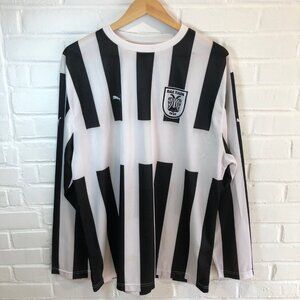 Puma Paok FC 2006-07 Home Long Sleeve Soccer Jersey Greek Men's XXL